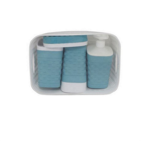 Набор пластиковый для ванной 5 предмета Полимербыт