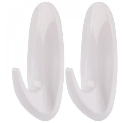 Крючок пластиковый самоклеящийся 2 шт Park