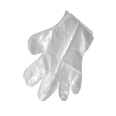 Перчатки полиэтиленовые L 100 шт прозрачные