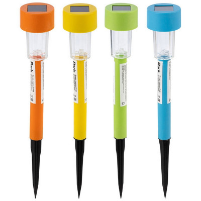 Фонарь садовый 1 led 29,5х4,5х4,5 см на солнечной батарее цвет микс P-03 Park Фонарь садовый 1 led 29,5х4,5х4,5 см на солнечной батарее цвет микс P-03 Park