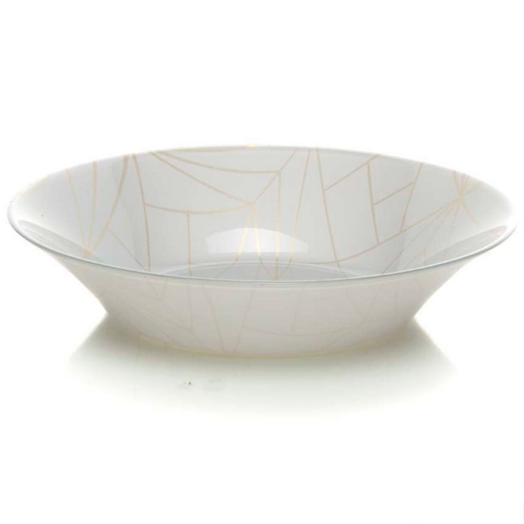 Тарелка стеклянная суповая 22 см ассорти Linea Pasabahce