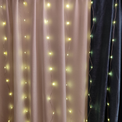 Гирлянда светодиодная 3*2 м 60 led занавес пластик медь теплый белый NP-1297 Fex