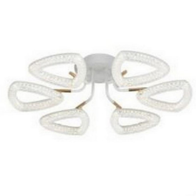 Люстра светодиодная 6 плафонов 64*16 см 96Вт 6720LM 24м2 3 цвета белый Baizheng Люстра светодиодная 6 плафонов 64*16 см 96Вт 6720LM 24м2 3 цвета белый Baizheng