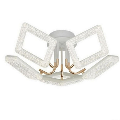 Люстра светодиодная 5 плафонов 51*22 см 80Вт 5 600LM 20м2 3 цвета белый Baizheng Люстра светодиодная 5 плафонов 51*22 см 80Вт 5 600LM 20м2 3 цвета белый Baizheng