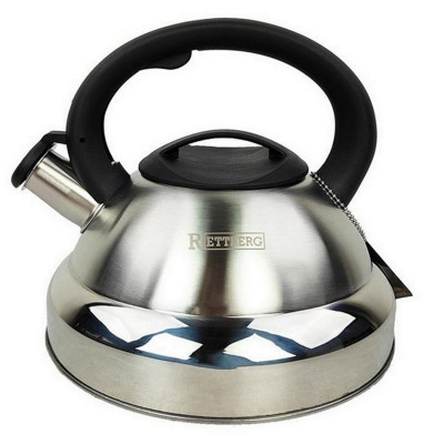 Чайник нерж сталь 3 л со свистком RE-1335 Baizheng Чайник нерж сталь 3 л со свистком RE-1335 Baizheng