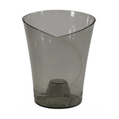 Кашпо пластиковое 1,5 л прозрачно-черный Орхидея Bmc Кашпо пластиковое 1,5 л прозрачно-черный Орхидея Bmc