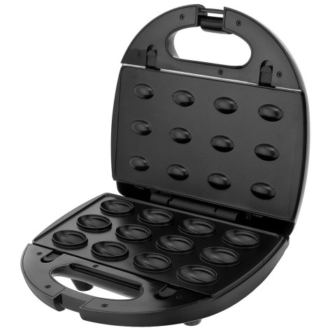 Орешница  750 Вт 12 ячеек съемные пластины антипригар индикаторы черный Brayer