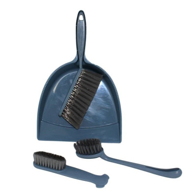 Набор пластиковый для уборки совок + щетка 3 шт 34х21х4 см микс Baizheng Набор пластиковый для уборки совок + щетка 3 шт 34х21х4 см микс Baizheng