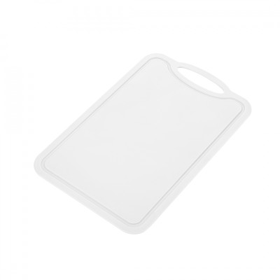 Доска пластиковая разделочная 29,5*19*3 см белый Альтернатива