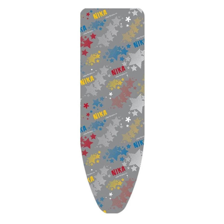 Чехол тефлоновый для гладильной доски 1290х480 мм антипригарный в ассортименте Nika