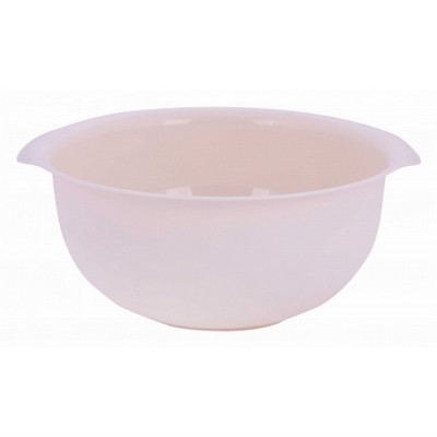 Миска пластиковая 4 л бежевый Классик Альтернатива