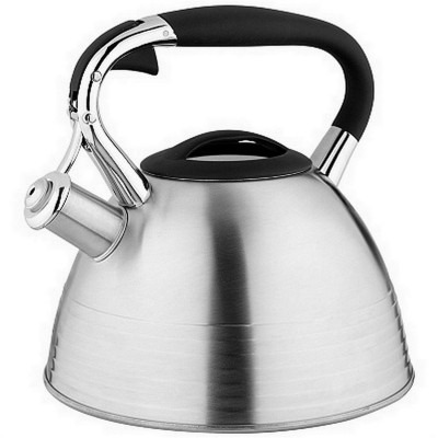 Чайник нерж сталь 3 л со свистком lно 3 слойн капсулирован soft-touch матовый Modern Leonord