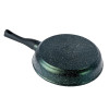 Мини изображение Сковорода алюминиевая 24 см съемная ручка Мегаполис Изумруд Горница