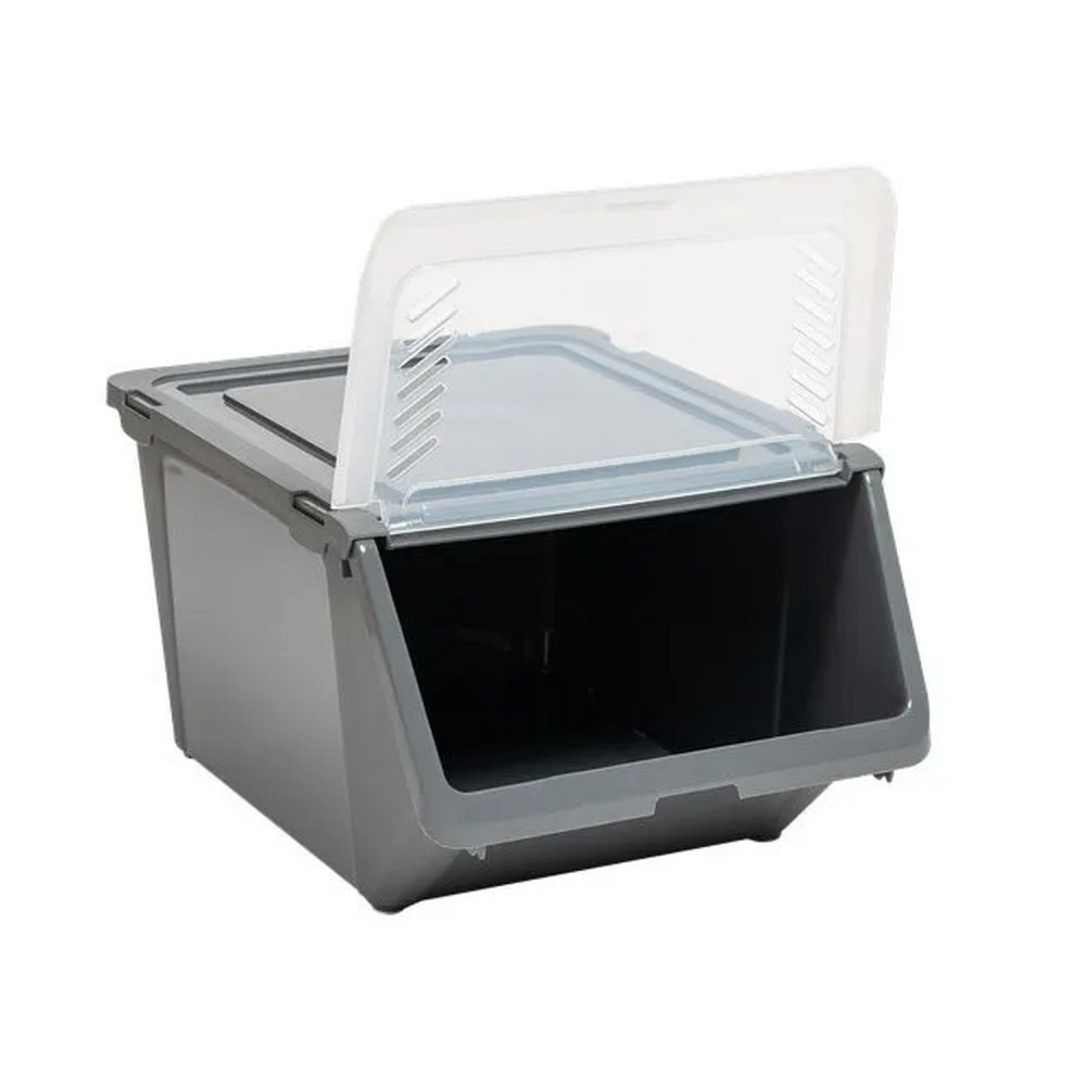 Контейнер пластиковый для овощей 11,2 л 32,3х22х21,7 см бежевый Полимербыт