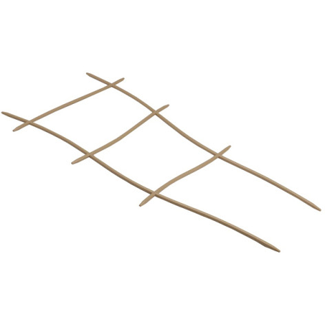 Опора пластмассовая для вьющихся цветов 20х45 см бежевый Bmc