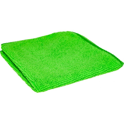 Салфетка микрофибра 25х25 см 220 гp/м² зеленый М-02Есо Рыжий Кот