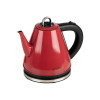 Мини изображение Чайник металлический электрический 1,2 л 0,95 кВт диск красный Energy