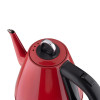 Мини картинка Чайник металлический электрический 1,2 л 0,95 кВт диск красный Energy