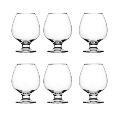 Набор стеклянный бокалов 6 пр 395 мл для коньяка Bistro Pasabahce