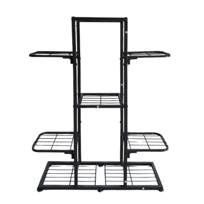 Подставка металлическая для цветов 880*625*230 мм 5 уровней темно-зеленый Baizheng