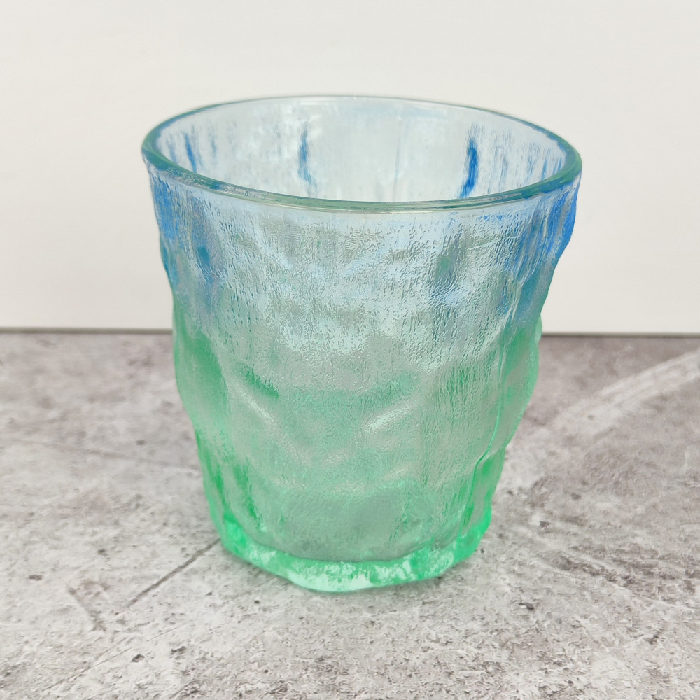 Стакан стеклянный  280 мл Vulcan blue/green Коралл