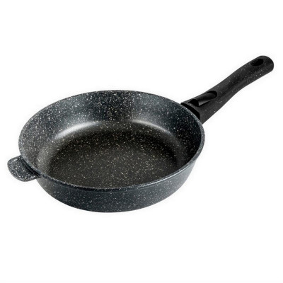 Сковорода алюминиевая 28 см съемная ручка индукция Универсальная Гранит Induction Горница