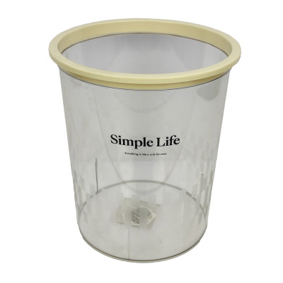 Корзина пластиковая для мусора 8 л 27 см круглая микс HL-2283 Baizheng Корзина пластиковая для мусора 8 л 27 см круглая микс HL-2283 Baizheng