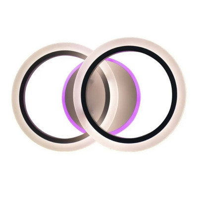 Люстра светодиодная 2 плафона 41,2*12 см 48 Вт 1800 LM 10м2 3 цвета хром Baizheng Люстра светодиодная 2 плафона 41,2*12 см 48 Вт 1800 LM 10м2 3 цвета хром Baizheng