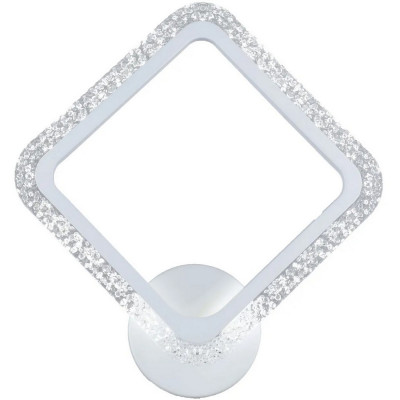 Бра светодиодный 1 плафон 18*18*4 см 20 Вт 670 LM 5м2 акрл 3 цвета хром Baizheng