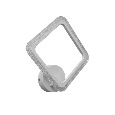 Бра светодиодный 1 плафон 30,5*36,4*8 см 26 Вт 1050 LM 5м2 акрил 3 цвета белый Baizheng