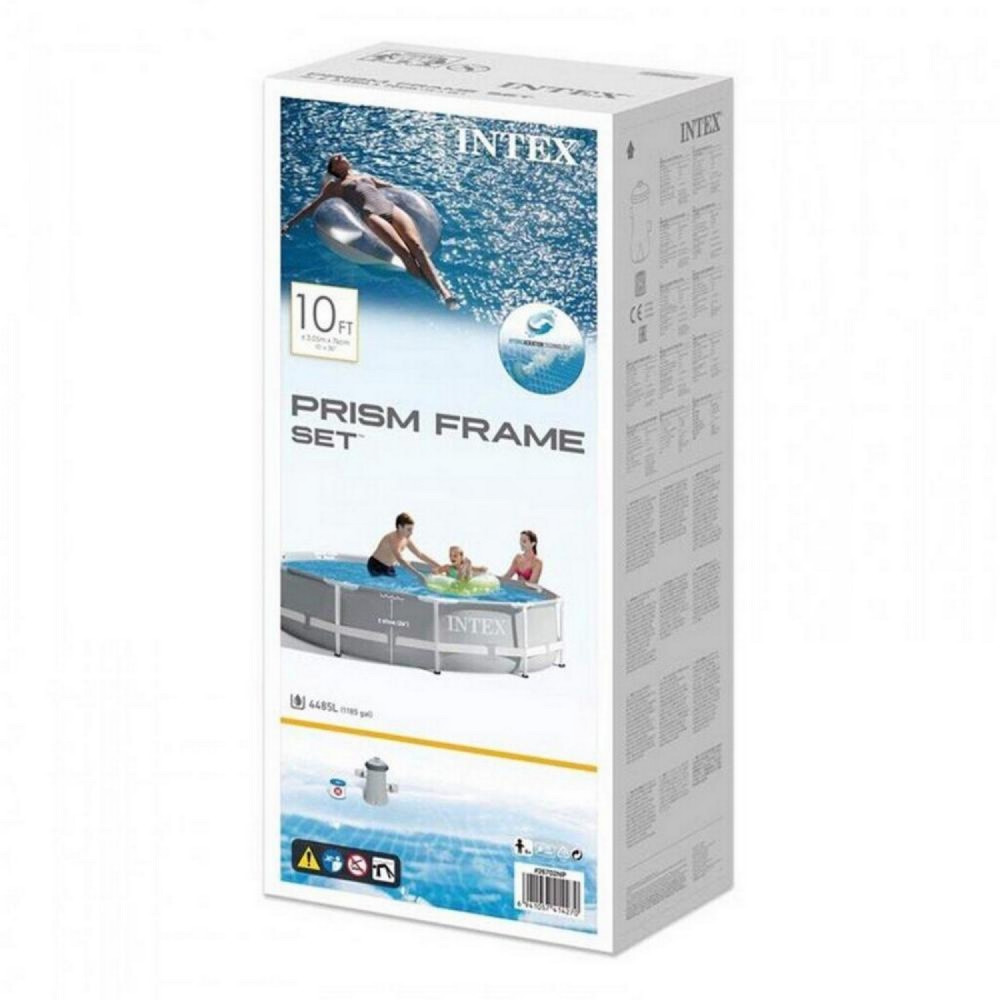 Бассейн каркасный 305*76 см 4485 л фильтр-насос Intex