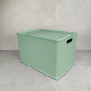 Мини изображение Контейнер пластиковый 20 л 389х266х236 мм крышка в бирюзовый Baizheng