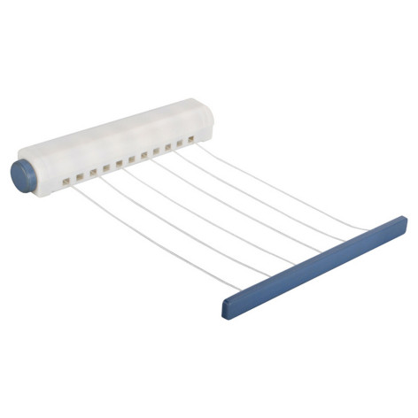 Сушилка пластиковая настенная для белья выдвижная CD-2004 6х3,66 м Рыжий Кот