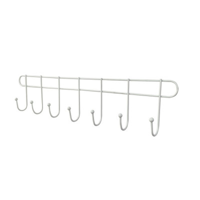 Держатель металлический для кухонных аксессуаров 8 крючков навесной MR-04 Mallony