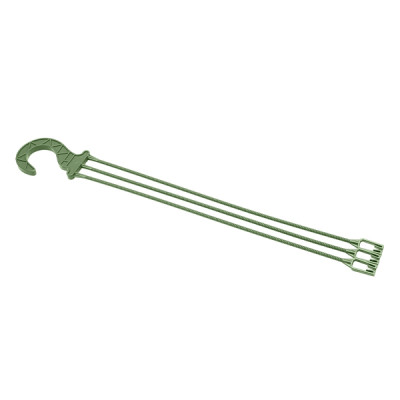 Подвес пластиковый для кашпо оливковый Bmc