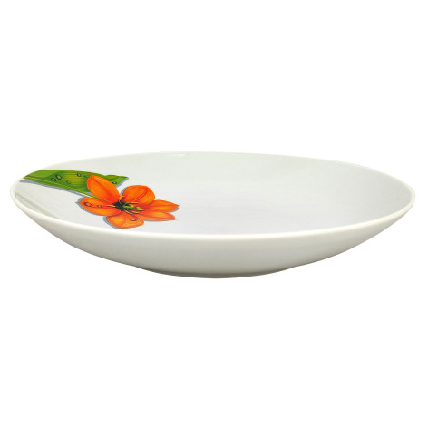 Сухарница фарфоровая 27 см Солнечный тюльпан Добрушский