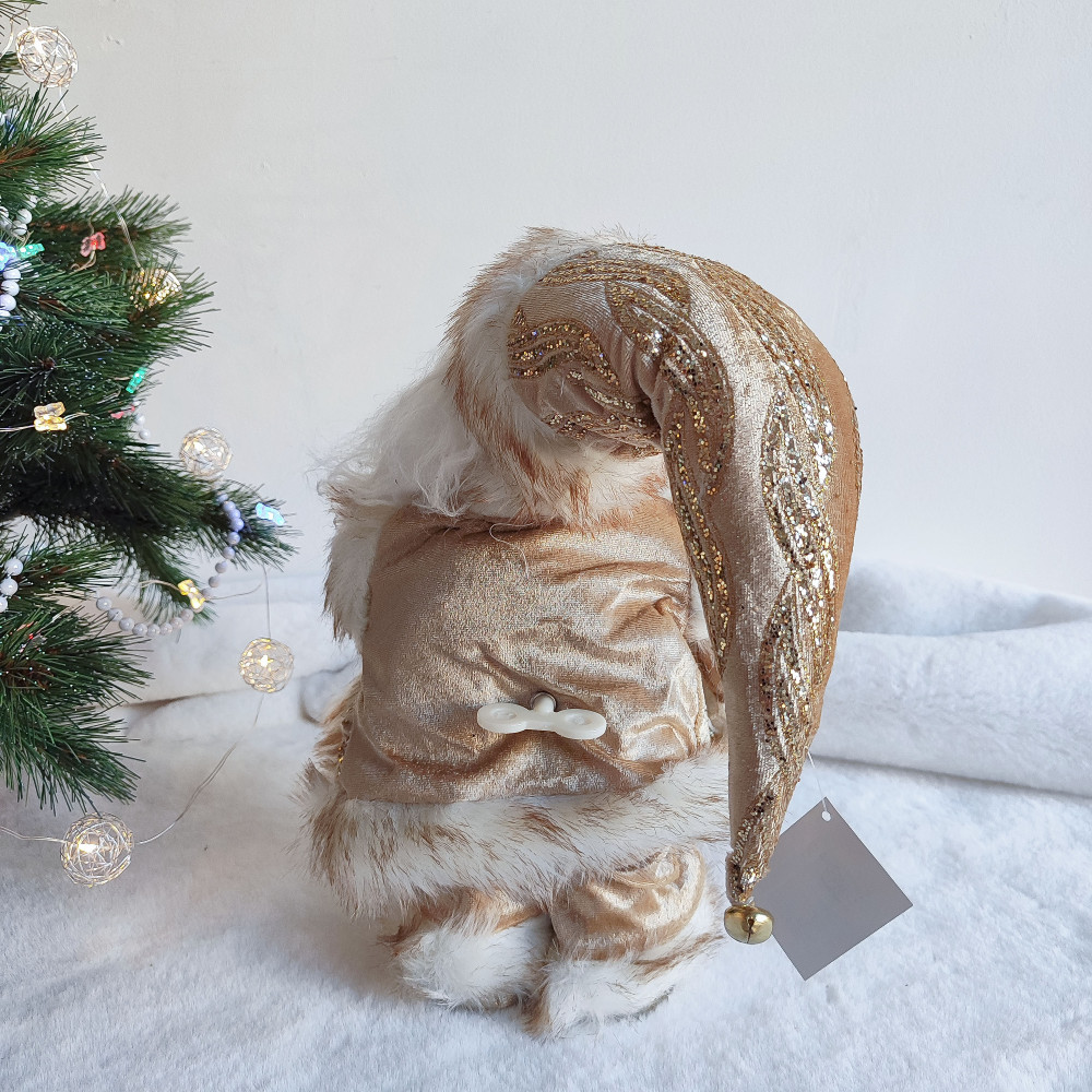 Фигурка новогодняя 30 см Дед мороз музыкальный с ключиком S1329-14 Bum