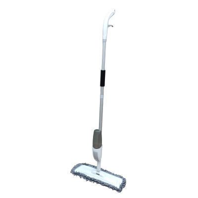 Швабра металлическая 120 см с распылителем микрофибра 44*19 см BZ-YL04 Baizheng