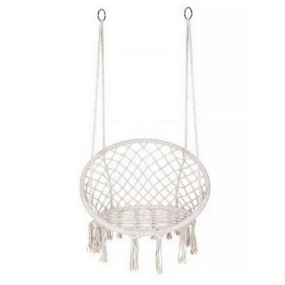 Кресло плетеное подвесное 60*80 см бахрома хлопок без опоры BZ-DL6080 Baizheng Кресло плетеное подвесное 60*80 см бахрома хлопок без опоры BZ-DL6080 Baizheng