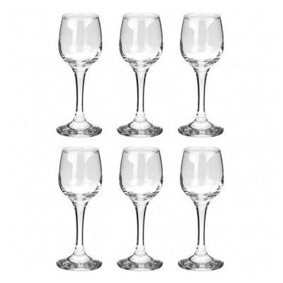 Набор стеклянных рюмок 6 предметов 74 мл Amber Pasabahce