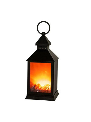 Светильник светодиодный 24,5*11*11 см 3 led Камин волшебный фонарь 3*AA Neon-night
