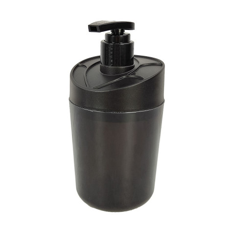 Дозатор пластиковый для жидкого мыла 78х78х166 мм дымчато-серый Scarlet Berossi