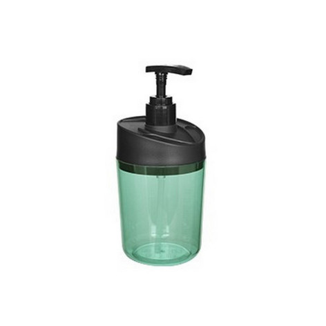 Дозатор пластиковый для жидкого мыла 78х78х166 мм дымчато-серый Scarlet Berossi