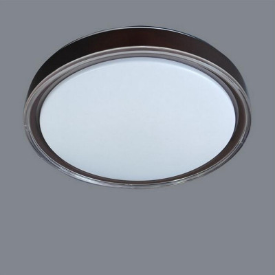 Светильник потолочный светодиодный 50 см 60 Вт 25м2 2 цвета акрил пульт коричневый Baizheng