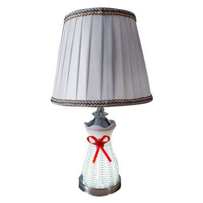 Лампа настольная 25*42 см Е27 40Вт тканевый абажур BD-SJT31 Baizheng
