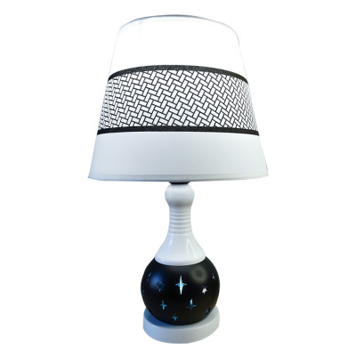 Лампа настольная  25х44 см тканевый абажур BD-SJT45 Baizheng