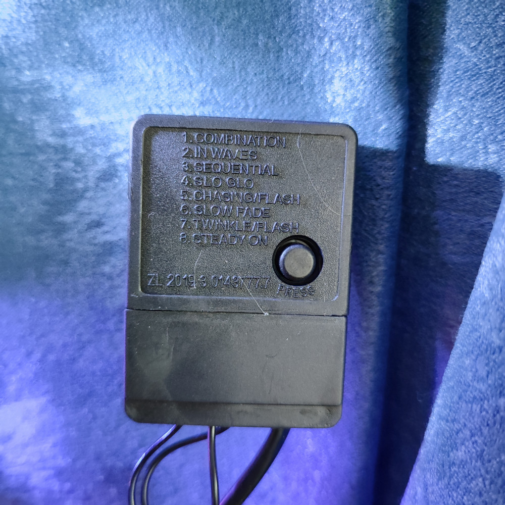 Гирлянда светодиодная 5,5 м 100 Led кристалл нить мультиколор XHP-1112 Fex