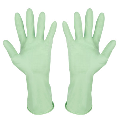 Перчатки латексные размер L 240 г/см2 хлопковое напыление повыш прочность зеленый Рыжий Кот Перчатки латексные размер L 240 г/см2 хлопковое напыление повыш прочность зеленый Рыжий Кот