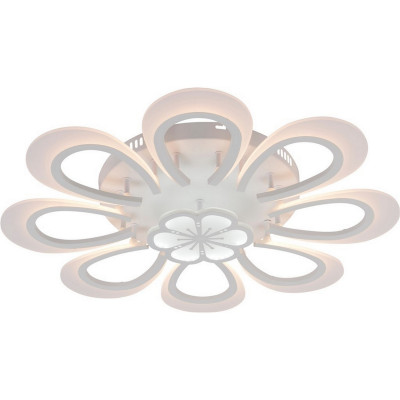 Люстра светодиодная 9 плафонов 58,5*12см 132Вт 5940LM 50м2 3цвета пластик пульт белый Baizheng Люстра светодиодная 9 плафонов 58,5*12см 132Вт 5940LM 50м2 3цвета пластик пульт белый Baizheng