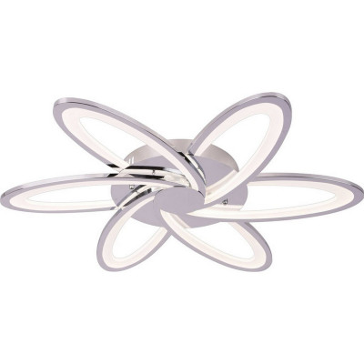 Люстра светодиодная 6 плафонов 68*8 см 152Вт 6840LM 55м2 мультицвет пульт хром Baizheng Люстра светодиодная 6 плафонов 68*8 см 152Вт 6840LM 55м2 мультицвет пульт хром Baizheng